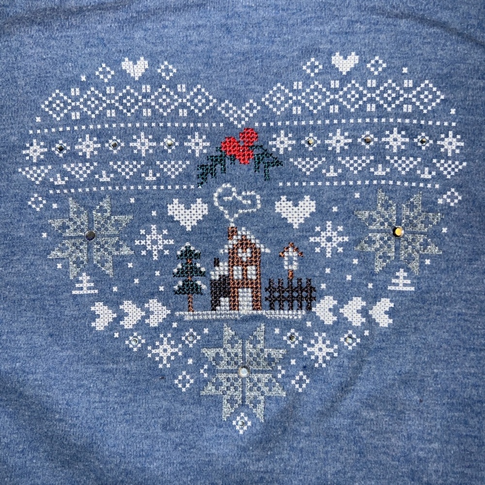 Croft&Barrow Christmas Long Sleeve T Shirt